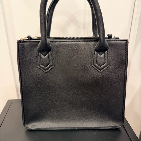 Christian Siriano Black Floral Satchel - Picture 4 of 5